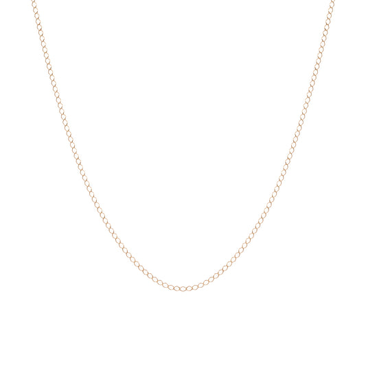 Colar Elo Oval em Ouro Amarelo 18k