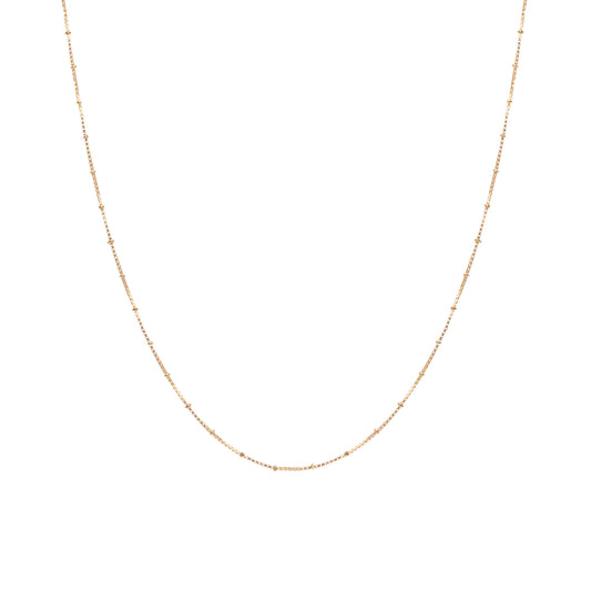 Corrente veneziana com Bolinhas em Ouro Amarelo 18k