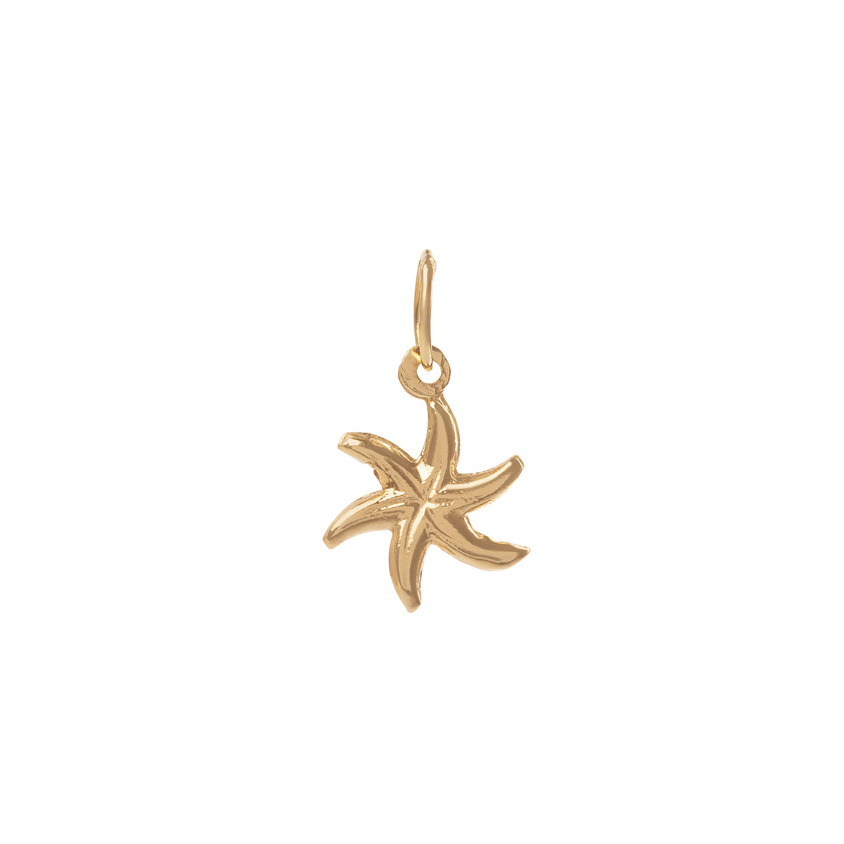 Pingente Estrela do Mar em Ouro Amarelo 18k