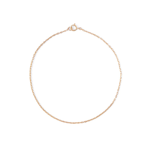 Tornozeleira em Ouro Amarelo 18k