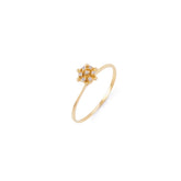 Anel Chuveiro em Ouro Amarelo 18k com Diamantes